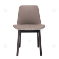 Braune Kunstleder -Leder -Armless -Ventura -Stühle